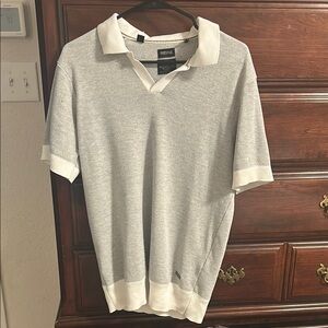 Men's Gray Polo Shirt
